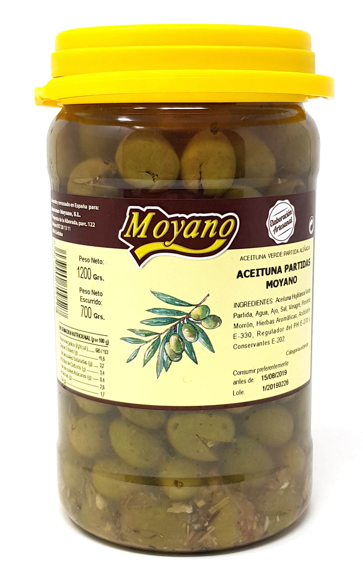 Aceituna Partida