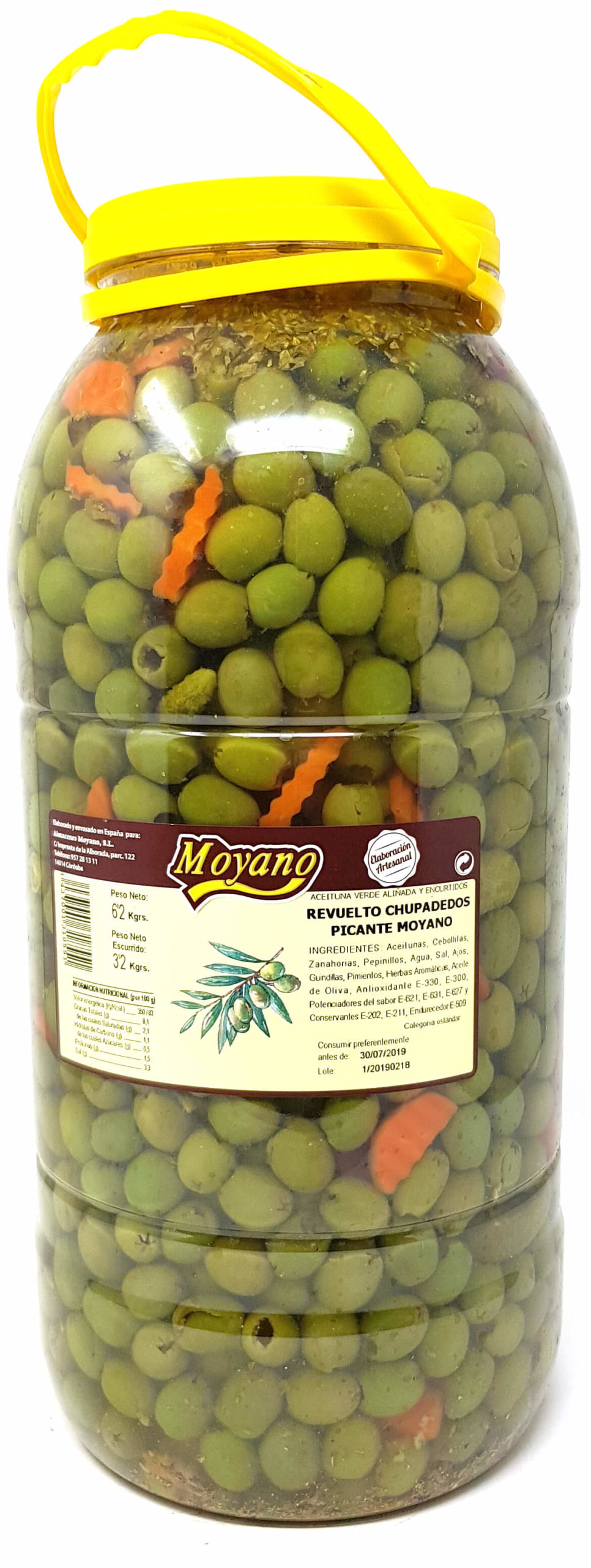 Aceituna Chupadedos Picante